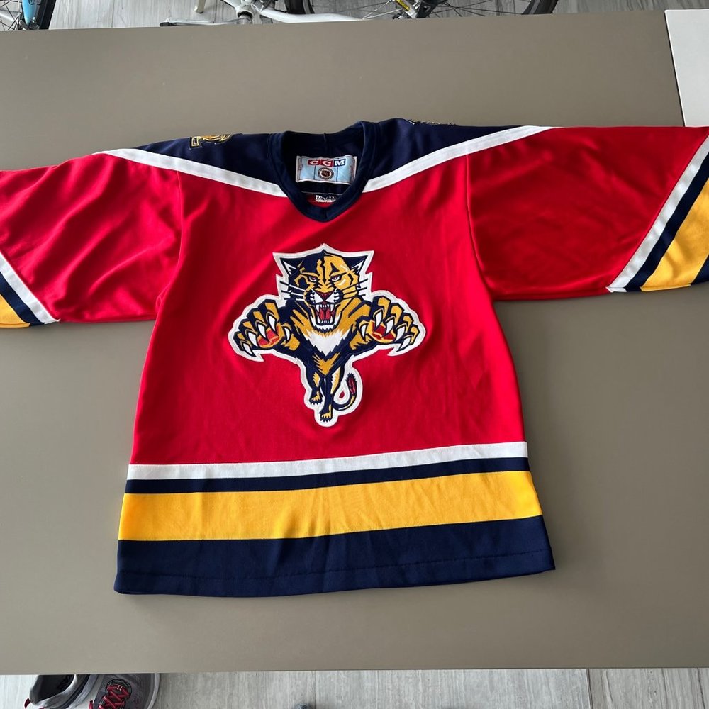 NHL Florida Panthers Authentic Mens Jersey - Small